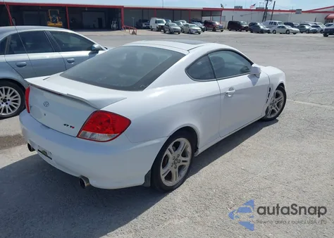 2006 Hyundai Tiburon Gt/Gt Limited/Se z USA, uszkodzony, nr VIN KMHHN65F16U202248
